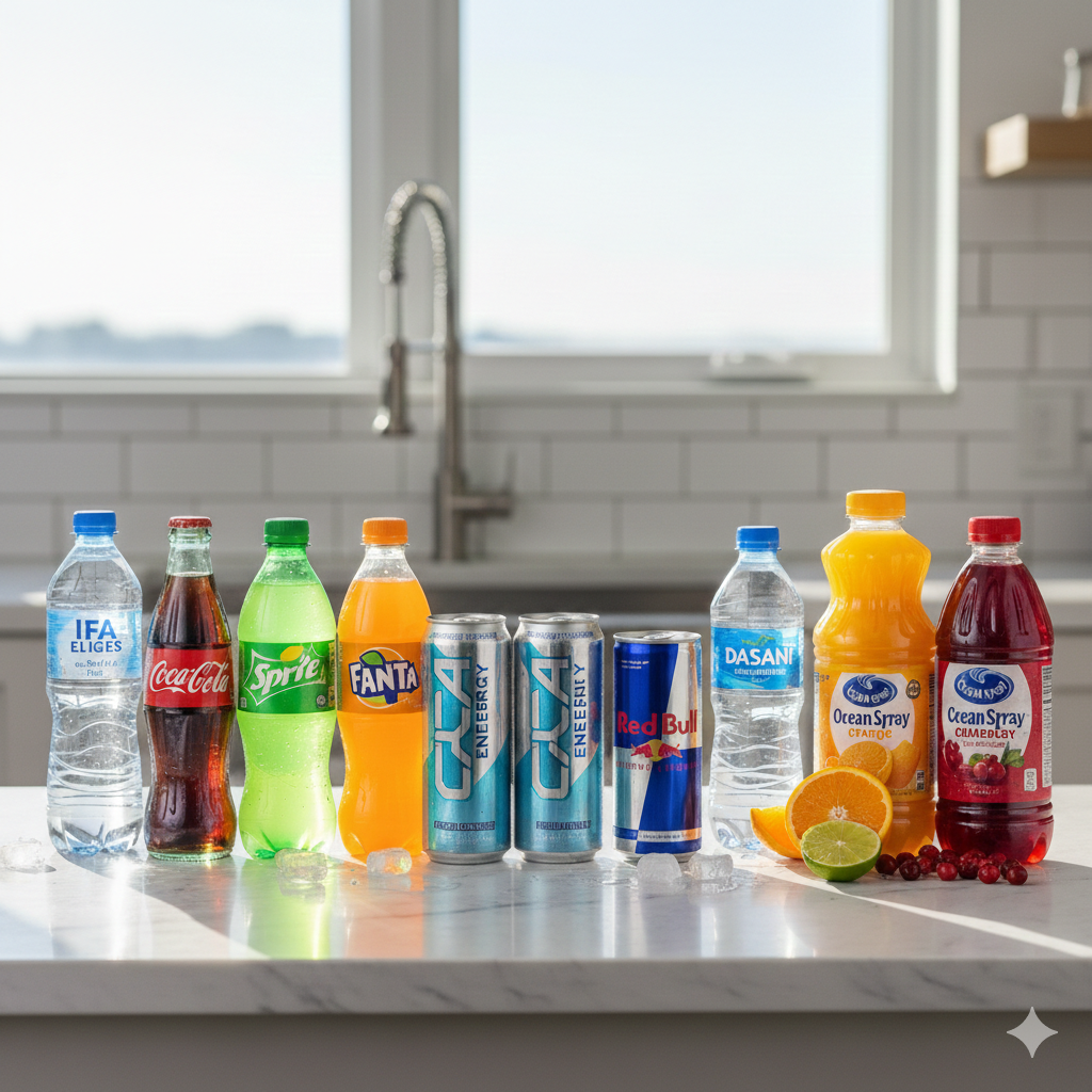 Aguas, refrescos y jugos