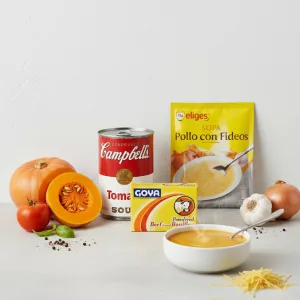 Sopas, caldos y cremas