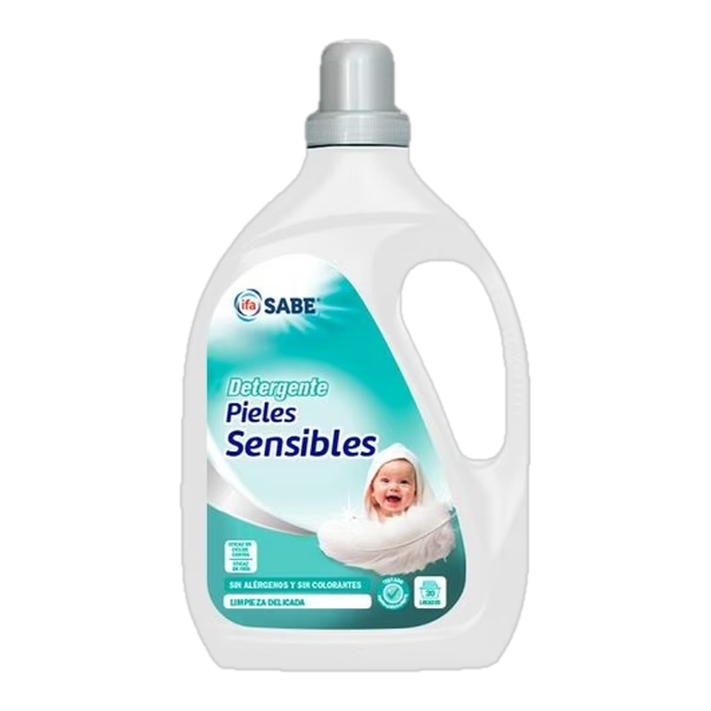 0001151000019 Detergente líquido piel sensible (Ifa Sabe) 30 lavados - MercoCaribe
