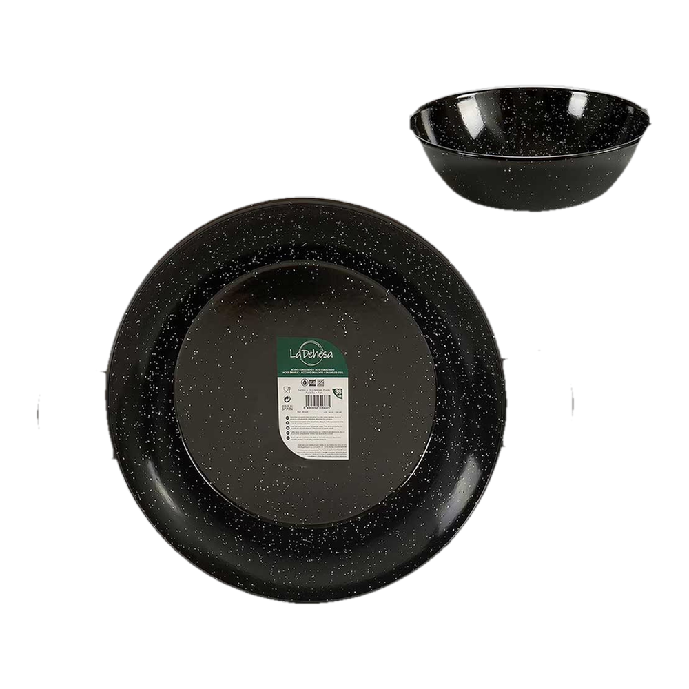 0002151400138 Sartén honda esmaltada con asas (La Dehesa) 40 cm - MercoCaribe