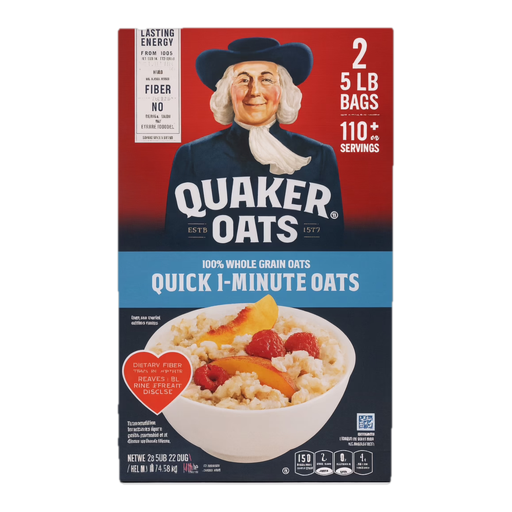 0004101000197 Avena instantánea - quick oats (Quaker) 80 oz 5 lb - MercoCaribe