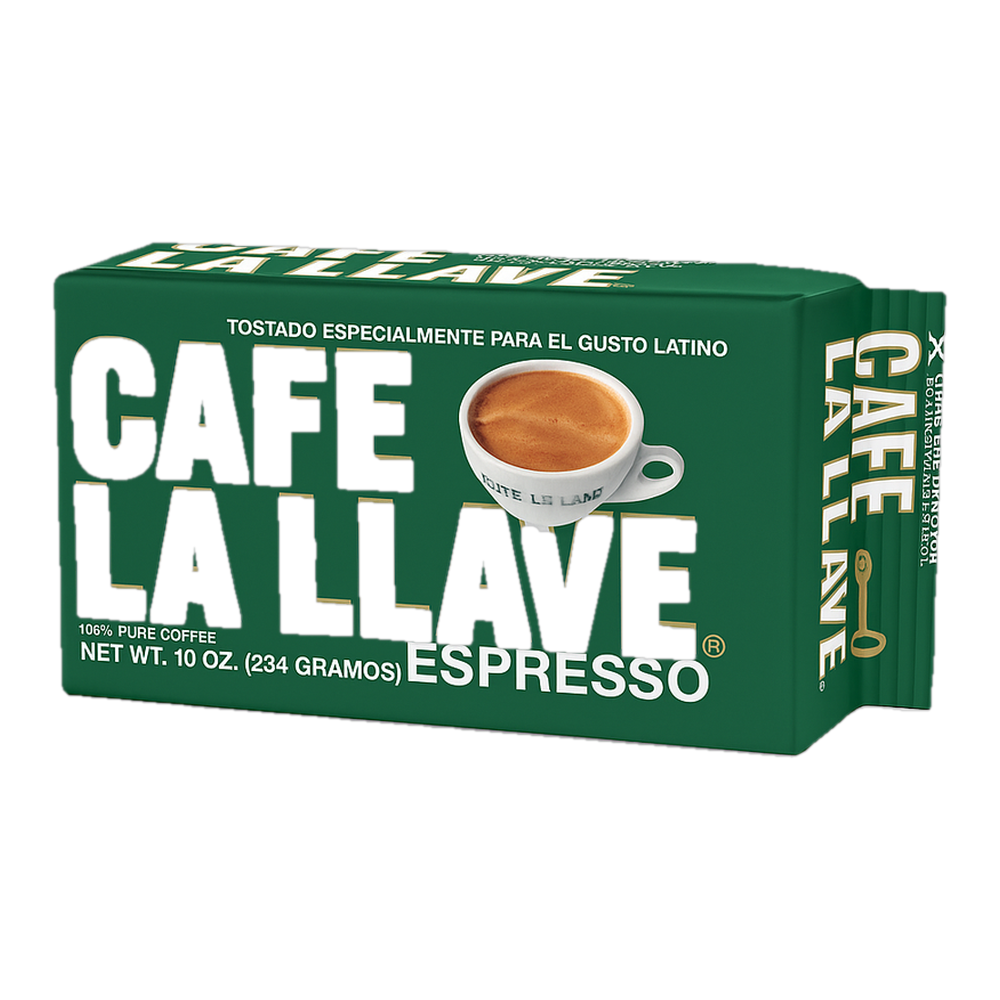0004101010034 Café espresso (La Llave) 10 oz 284 g - MercoCaribe