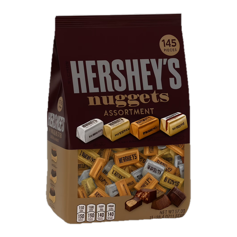 0004101300207 Chocolate con almendras - nuggets (Hershey'S) 52 oz 1.47 kg - MercoCaribe
