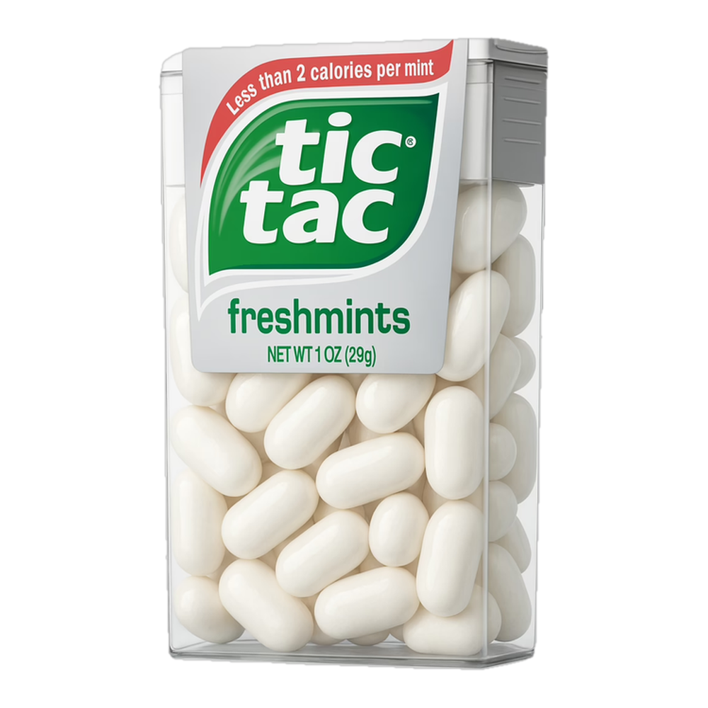 0004101300212 Menta fresca - freshmints (Tic Tac) 1 oz 29 g - MercoCaribe