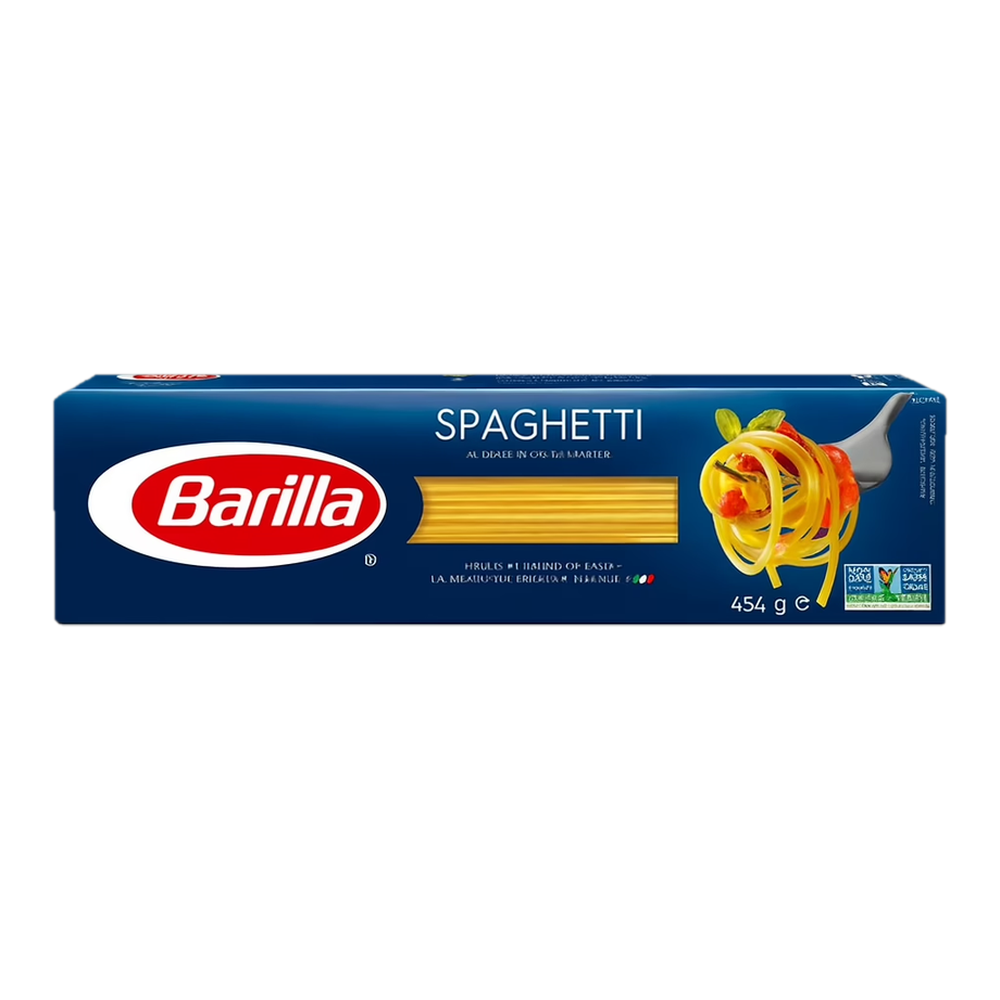 0004102000099 Spaguetti no. 5 (Barilla) 454 g - MercoCaribe
