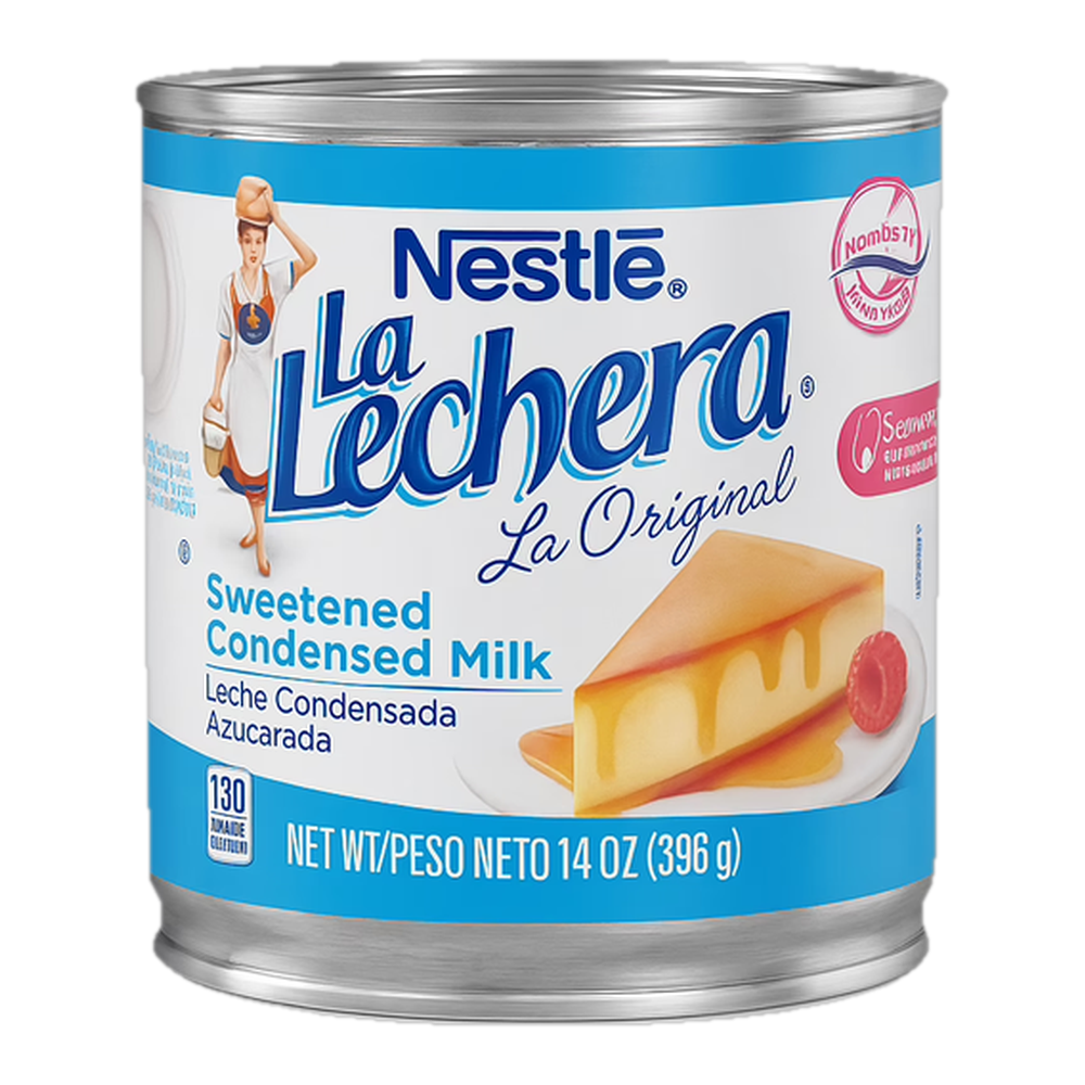 0004111400136 Leche condensada (La Lechera) (Nestle) 14 oz 397 g - MercoCaribe