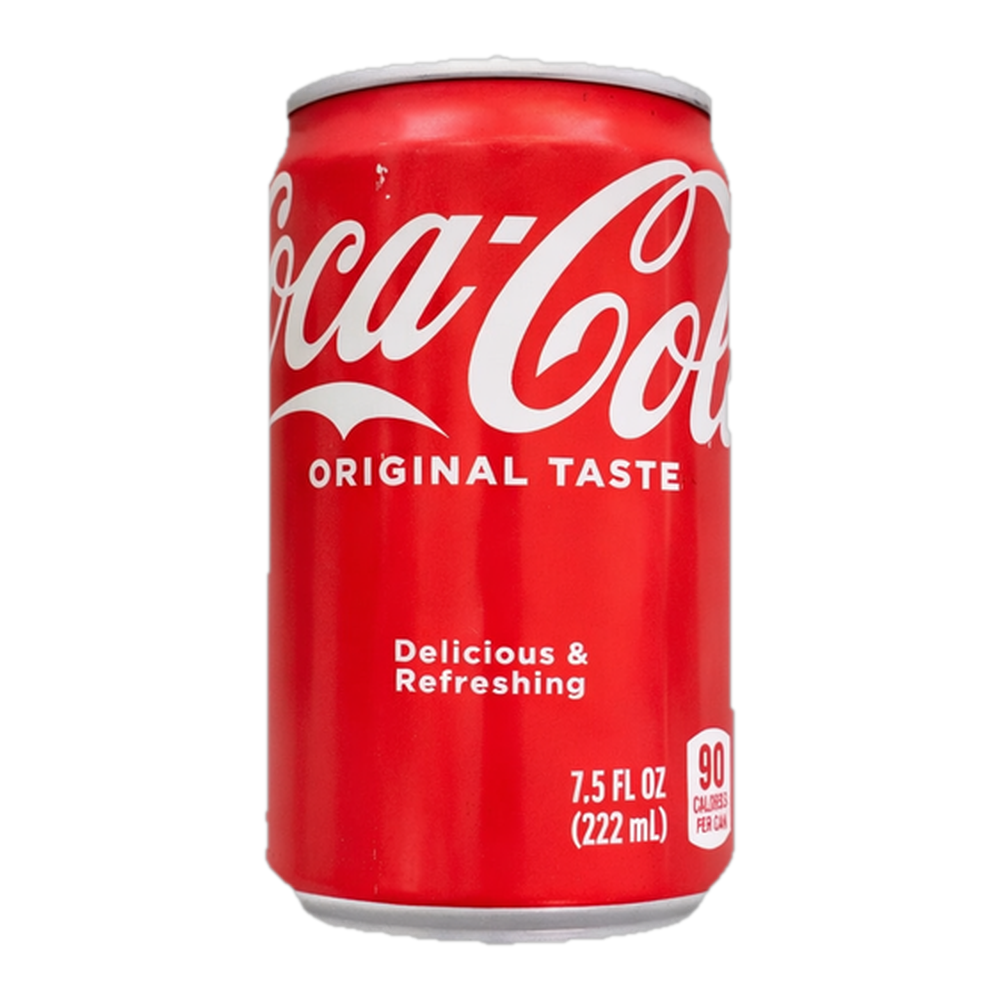 0004131000062 Refresco (Coca-Cola) original taste lata 7.5 oz 222 ml - MercoCaribe