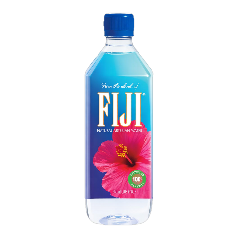 0004131000064 Agua mineral (Fiji) 16.9 oz 500 ml - MercoCaribe