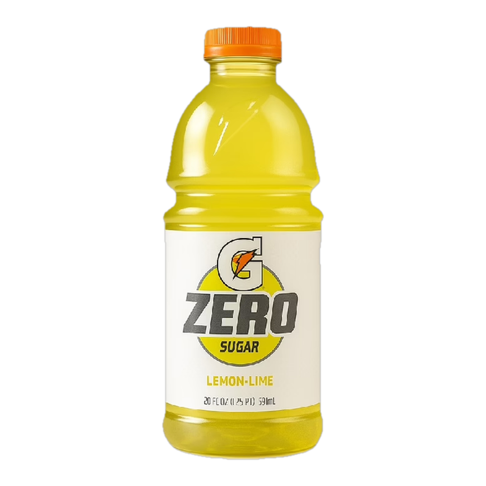 0004131000071 Bebida funcional (Gatorade) zero sugar - lemon lime 20 oz 591 ml - MercoCaribe