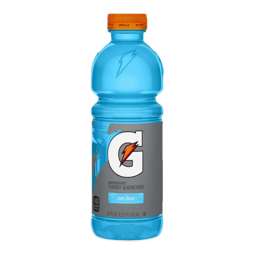 0004131000093 Bebida funcional (Gatorade) thirst quencher - cool blue 20 oz 591 ml - MercoCaribe