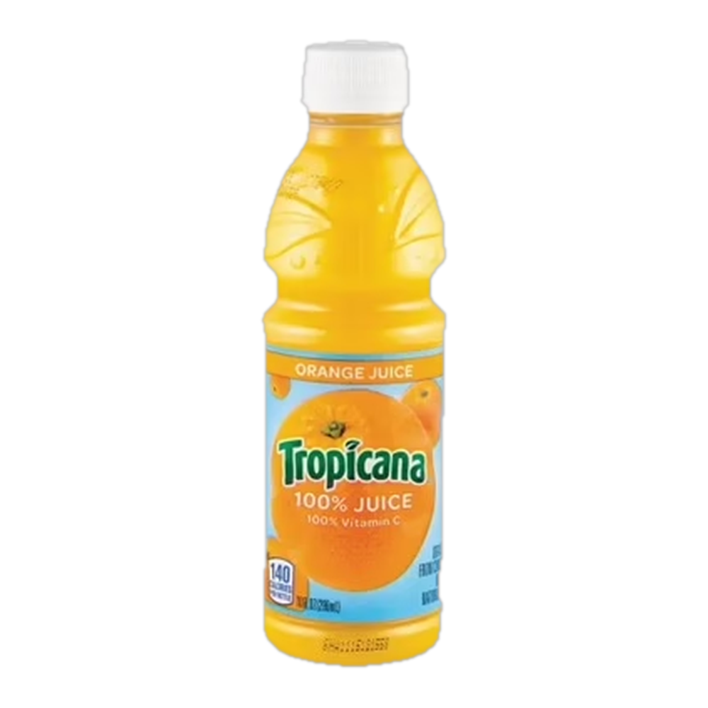 0004131600049 Jugo de naranja - orange juice (Tropicana) 10 oz 296 ml - MercoCaribe