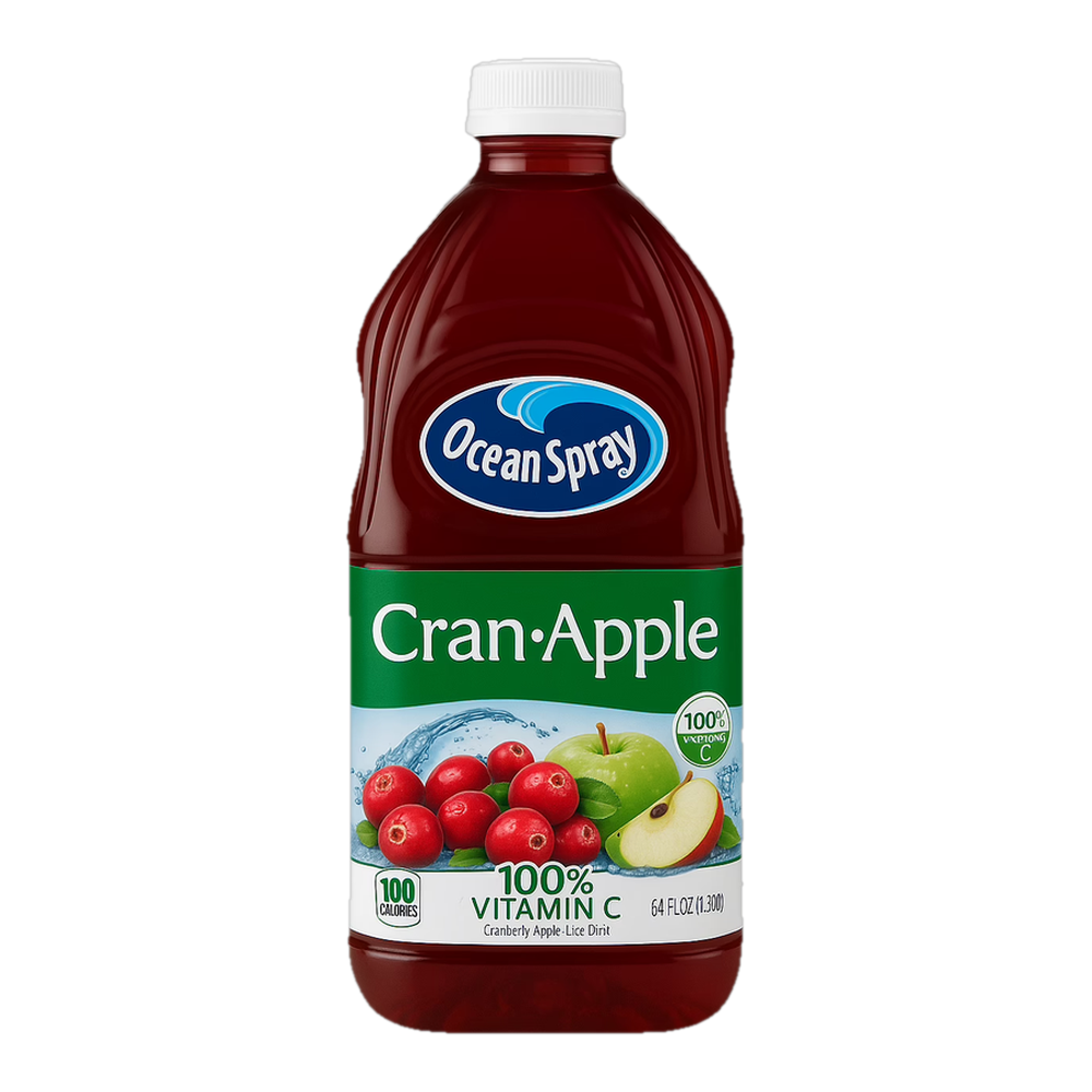 0004131600053 Jugo de arándano y manzana - cran x apple (Ocean Spray) 96 oz 2.83 l - MercoCaribe