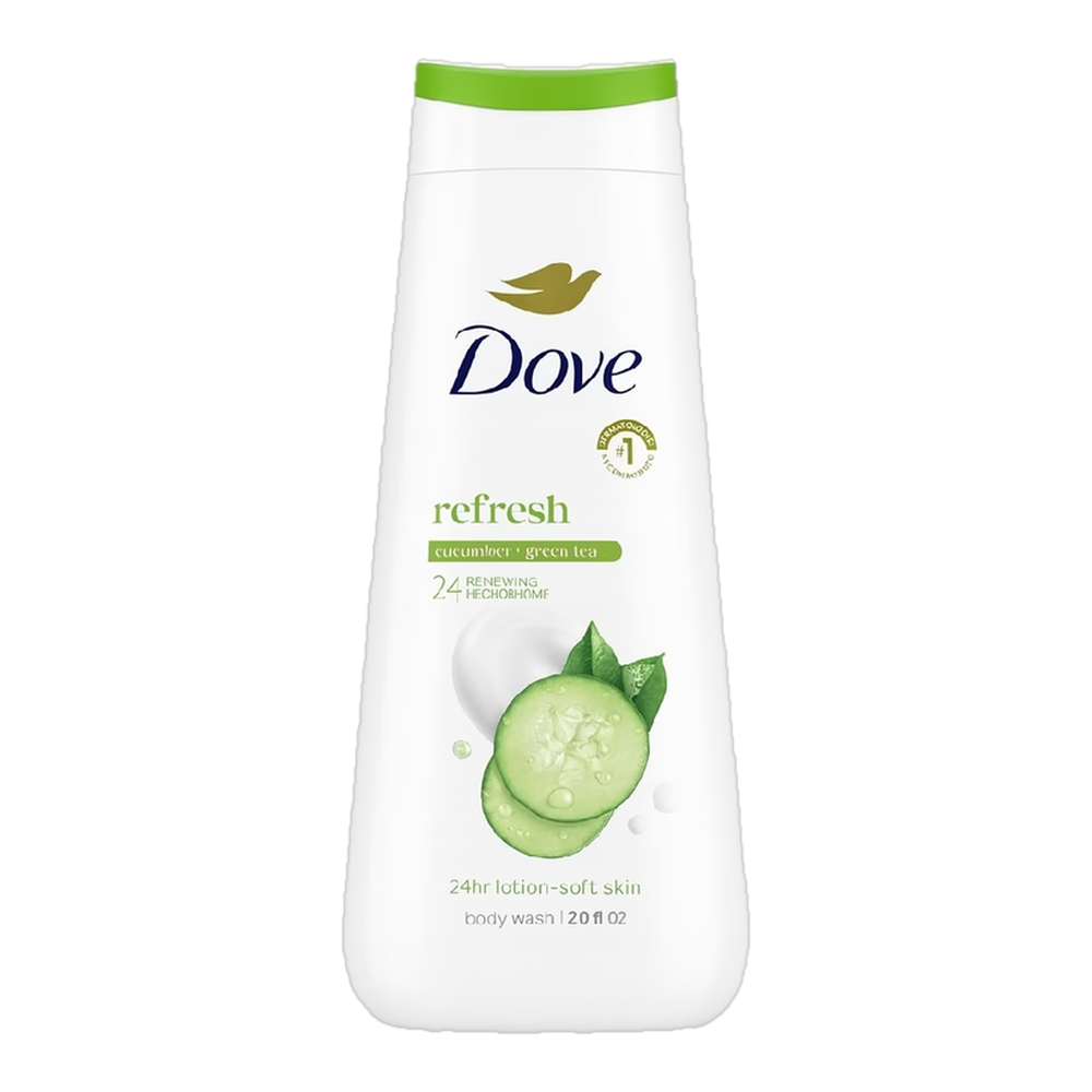 0004161100055 Gel de baño - cucumber + green tea (Dove) 23 oz (copia) - MercoCaribe