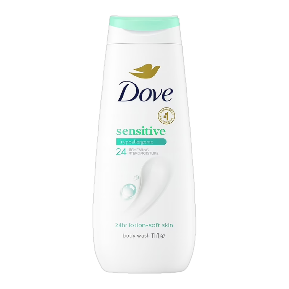 0004161100058 Gel de baño - sensitive skin / hypoallergenic (Dove) 23 oz - MercoCaribe