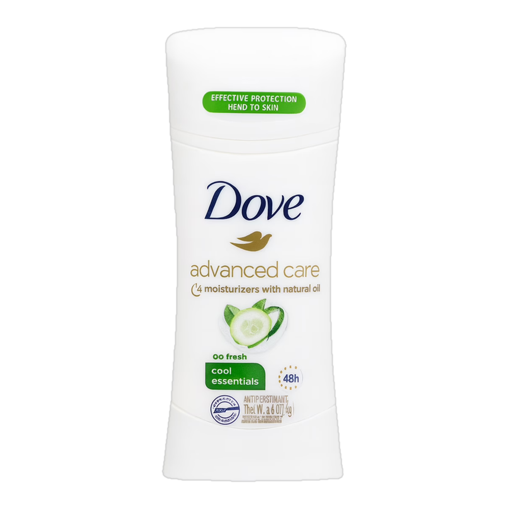 0004161300008 Desodorante 0% aluminum - cucumber & green tea scent 48 h (Dove) 2.6 oz 74 g - MercoCaribe