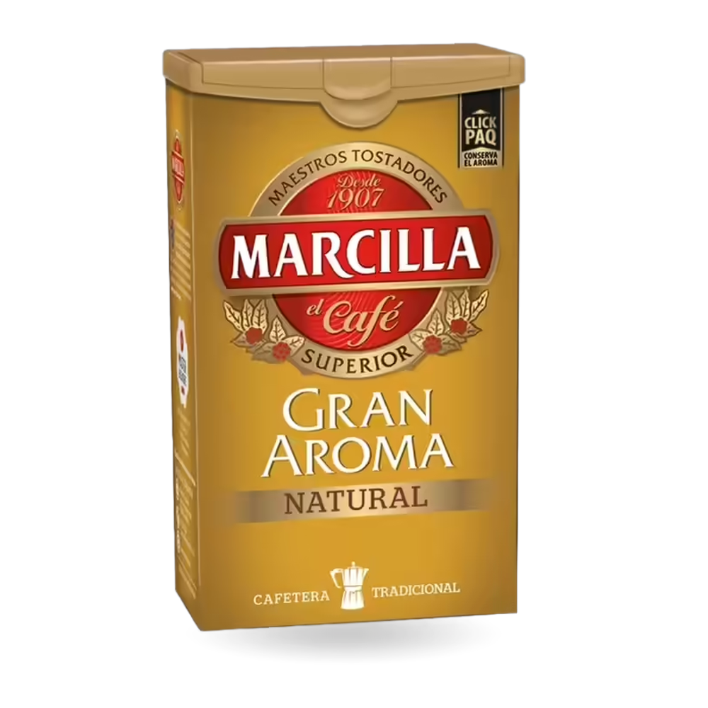 1010100010 Café molido natural (Marcilla) paquete de 250 g - MercoCaribe