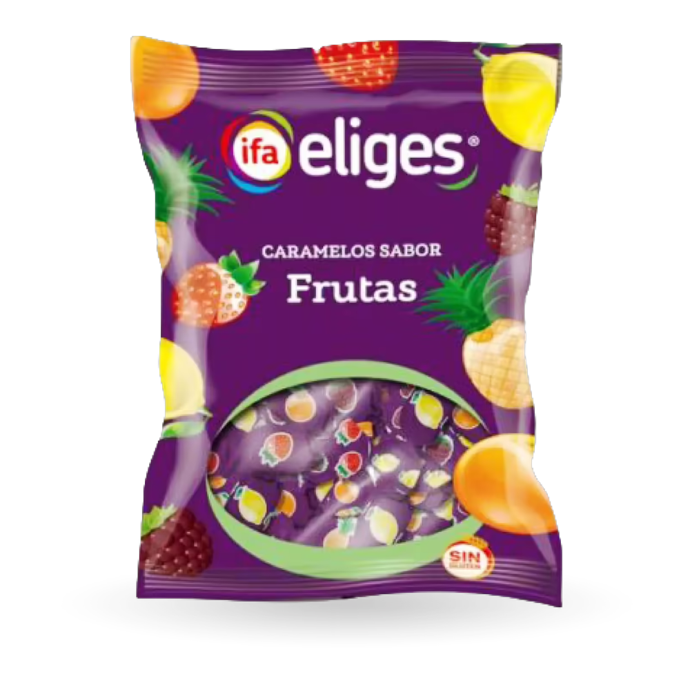 1013000037 Caramelos gomitas de frutas con azúcar (Ifa Eliges) 150 g - MercoCaribe