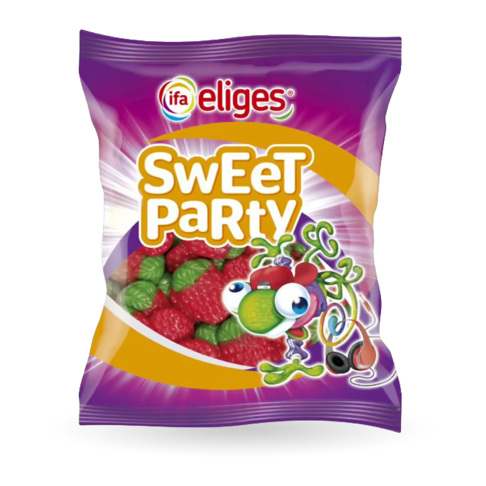 1013140006 Caramelos gomitas fresas brillo (Ifa Eliges) paquete de 150 g - MercoCaribe