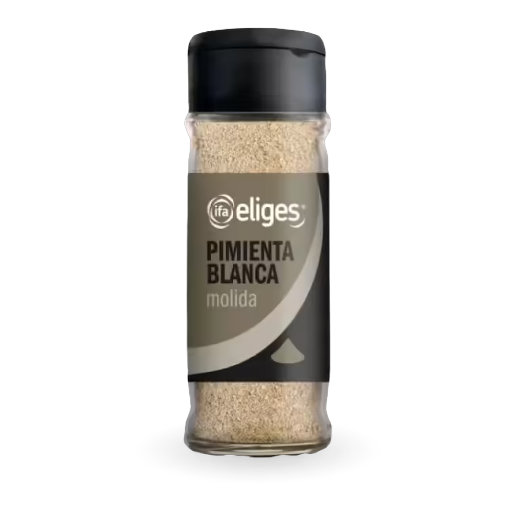 1016130009 Pimienta blanca molida (Ifa Eliges) frasco de 45 g - MercoCaribe