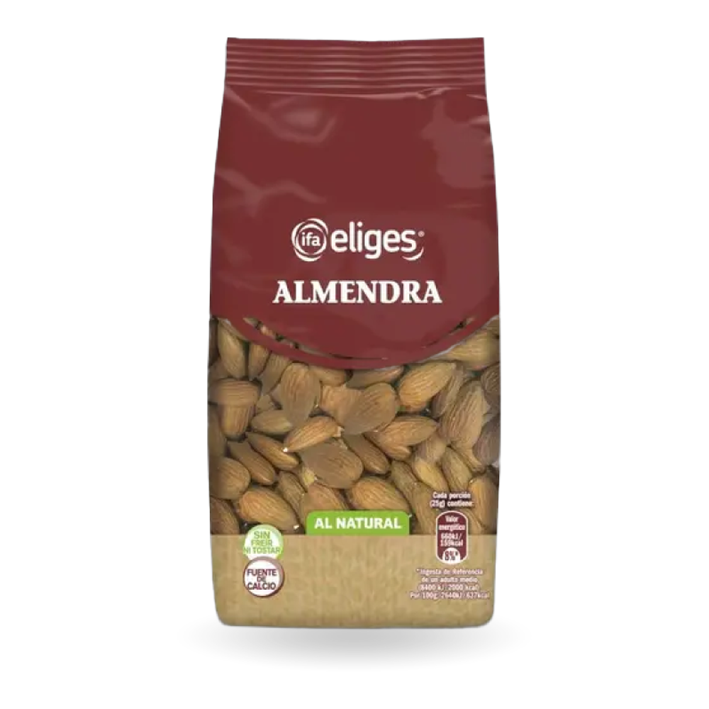 1017000065 Almendra al natural c/piel (Ifa Eliges) 200 g - MercoCaribe