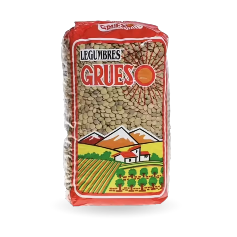 1020000028 Lenteja castellana (Grueso) 500 g - MercoCaribe
