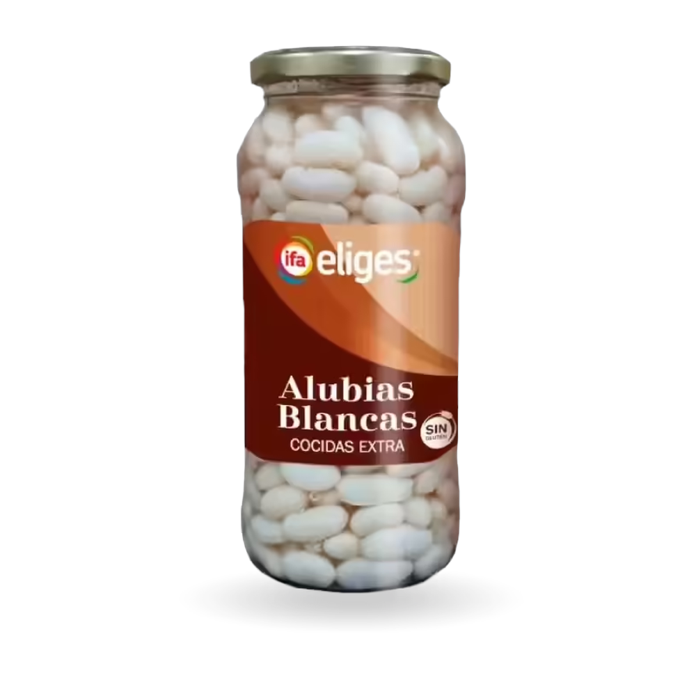 1021100002 Alubia cocida (Ifa Eliges) frasco 400 g pne. - MercoCaribe
