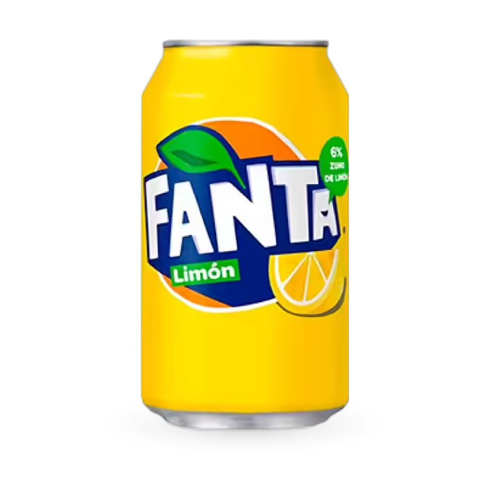 1310170011 Refresco fanta limón lata de 33 cl - MercoCaribe