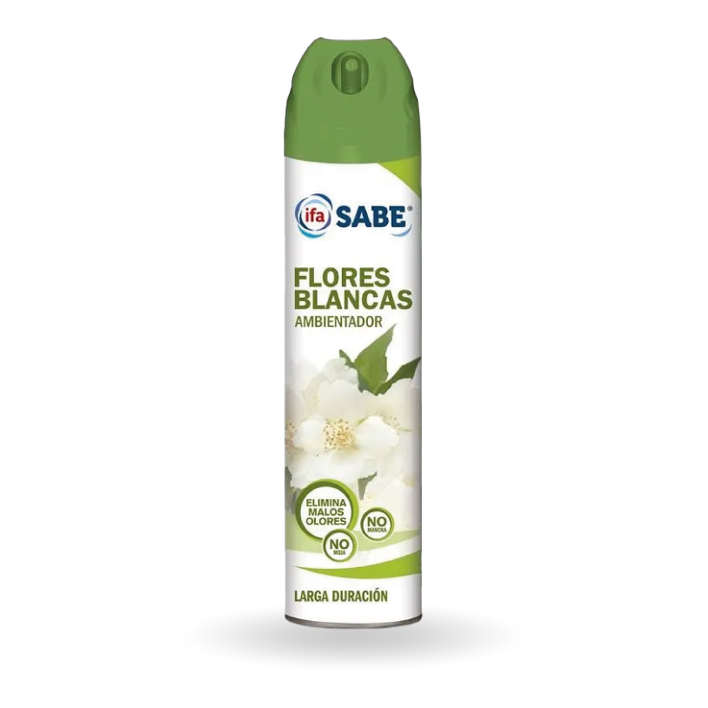 1512160001 Ambientador flores blancas (Ifa Sabe) spray 300 ml - MercoCaribe
