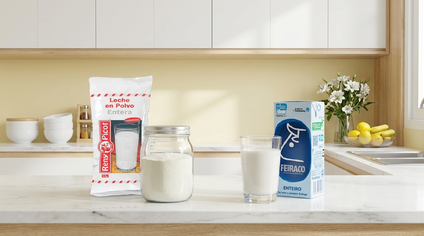 ¿Leche en polvo o leche entera? - MercoCaribe