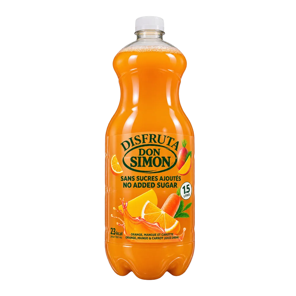 1001131600079 Nectar de Naranja - Mango - Zanahoria s/Azucar (Don Simon) 1.5L - MercoCaribe