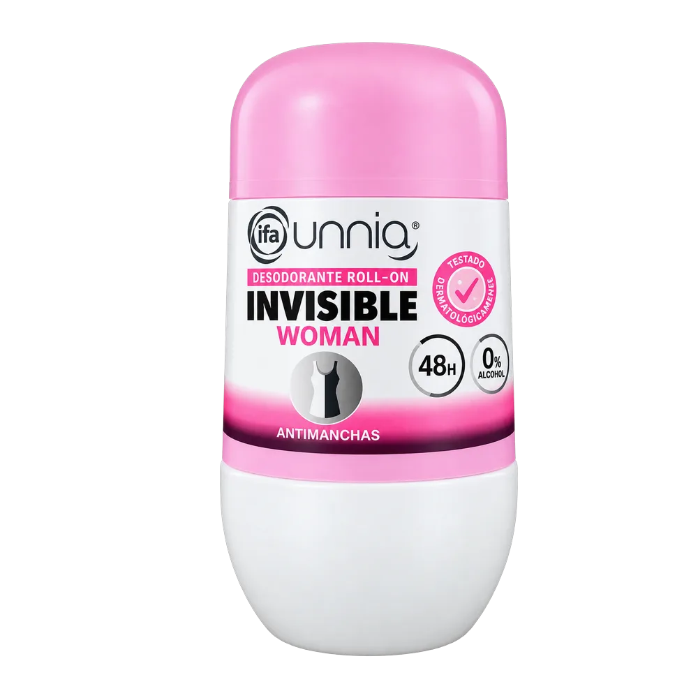 1001161300025 Desodorante Invisible Woman Roll ON 48H (Ifa Unnia) 75ml - MercoCaribe
