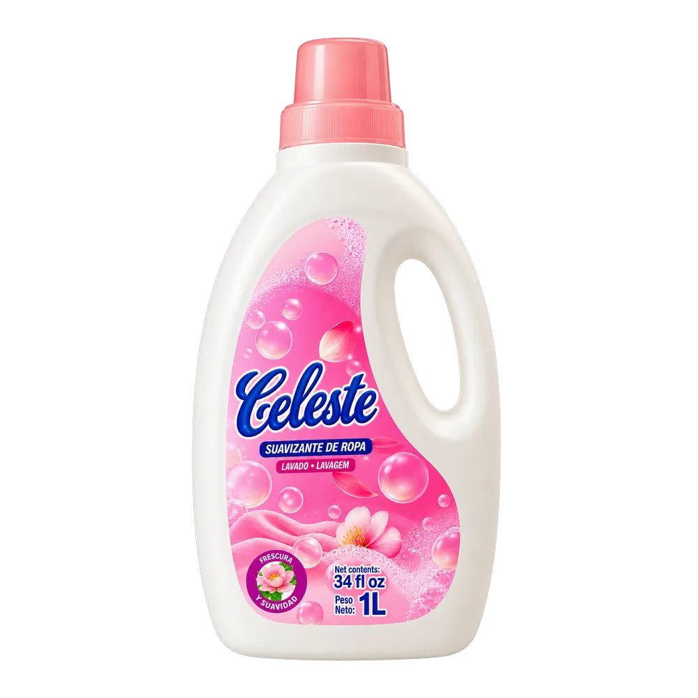 1510100066 Suavizante para ropa (Celeste) 1000 ml - MercoCaribe